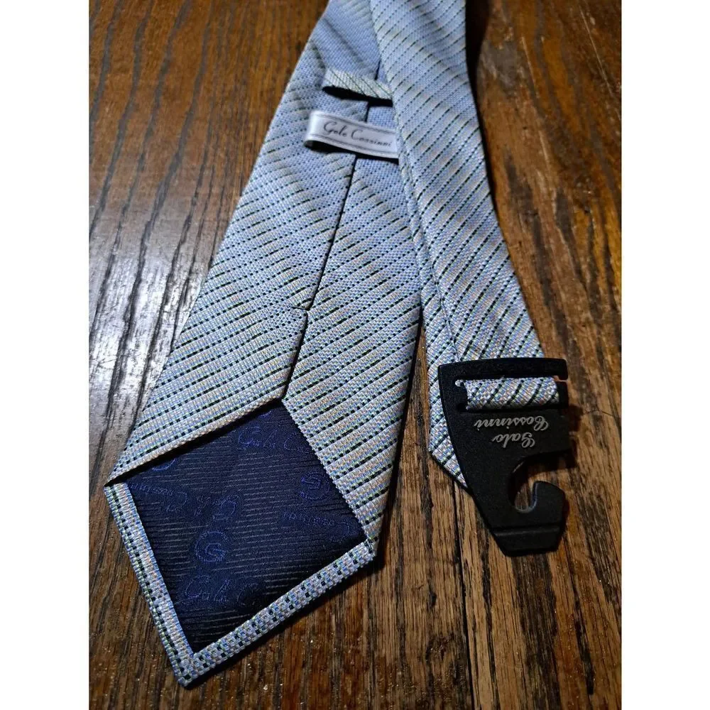 New Galo Cossinni Silk Handmade Mens Dress Neck Tie